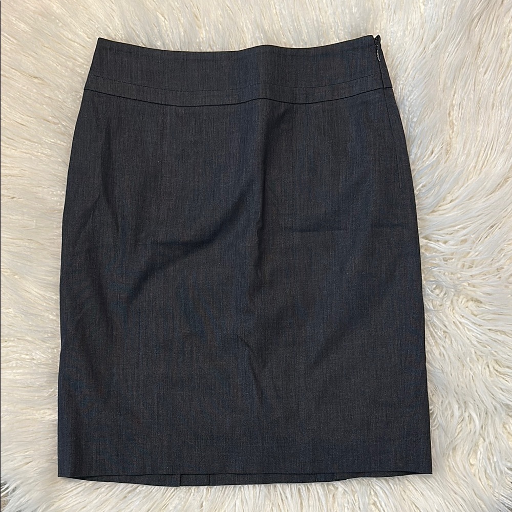LOFT Dark Denim Pencil Skirt